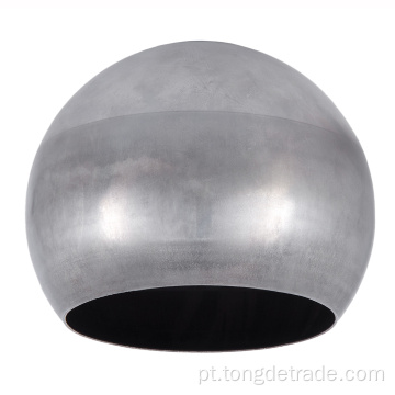 Acessórios para lâmpadas de decoração em liga de alumínio de desenho profundo